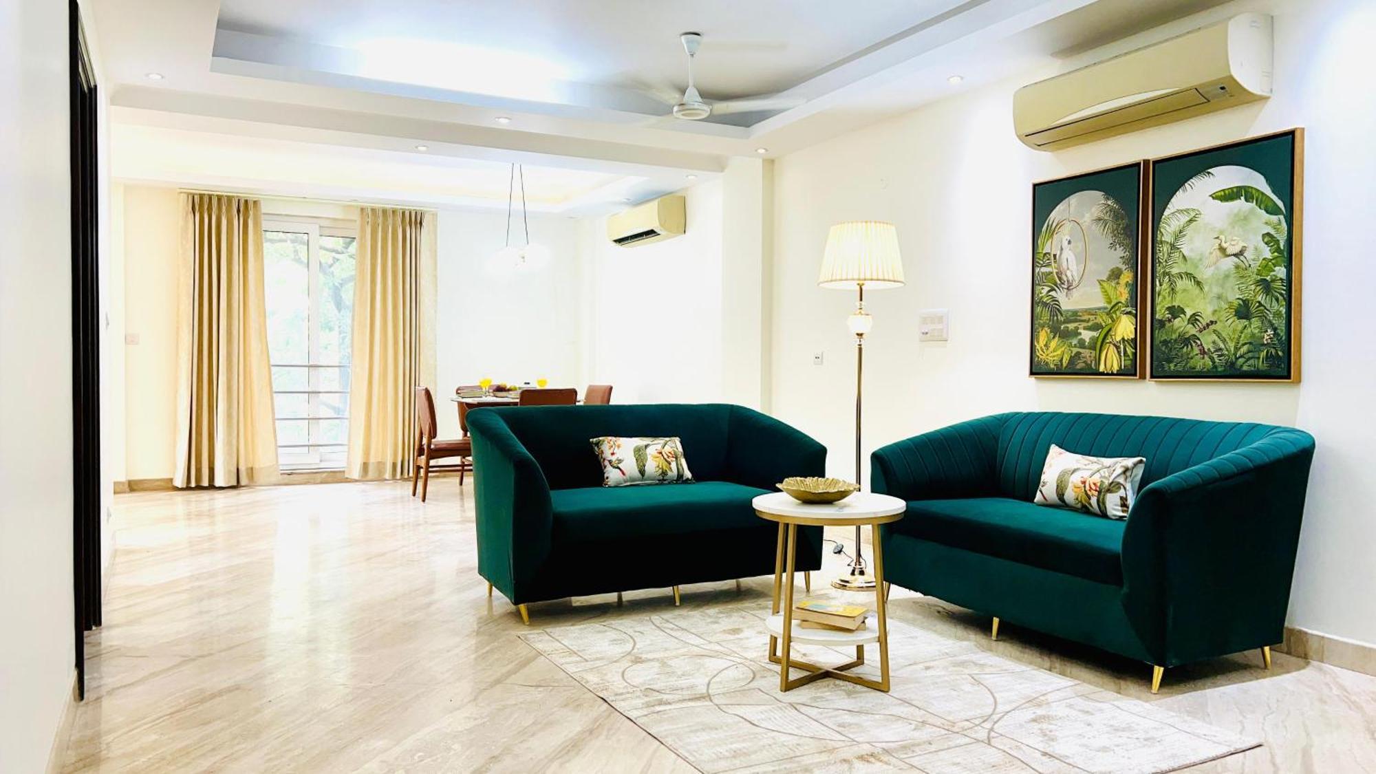 Olive Serviced Apartments - New Friends Colony New Delhi Room photo